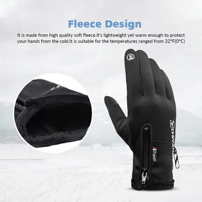 Winter Gloves Waterproof Thermal Touch Screen Thermal Windproof Warm Gloves Cold Weather Running Riding Sports Hiking Ski Gloves